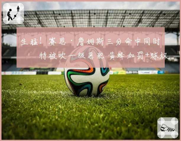 生猛！赛恩·詹姆斯三分命中同时皮特被吹一级恶犯 黄蜂加罚+球权